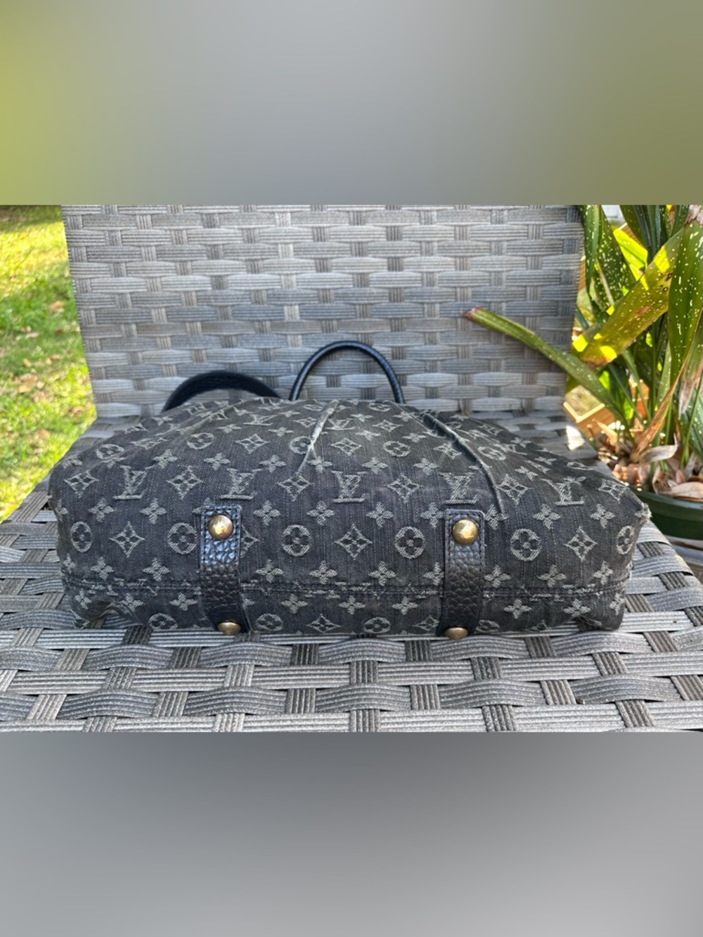 🖤Louis Vuitton Monogram Neo Cabby in Black Denim - Picture 6 of 16